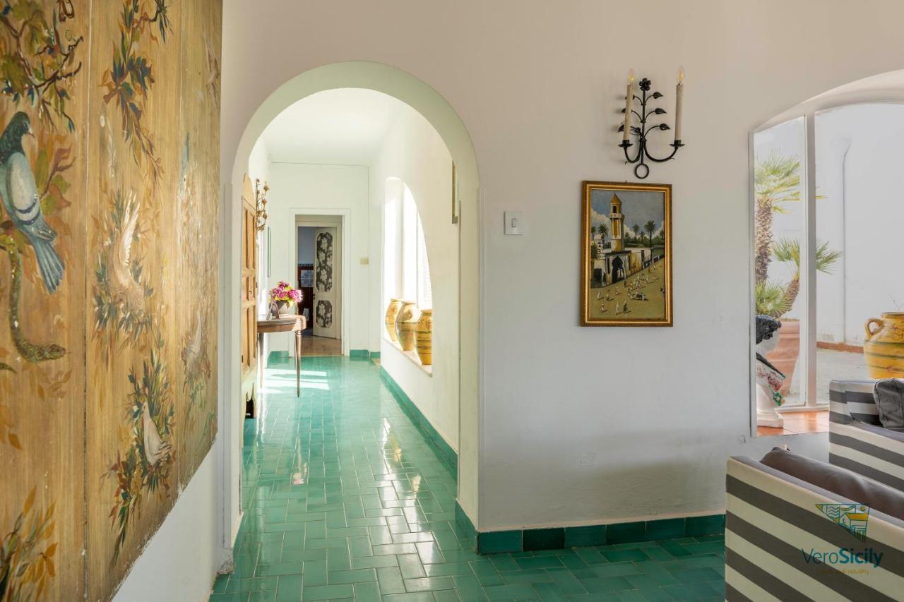 Villa Giacona Venuti Terrasini Esterno foto